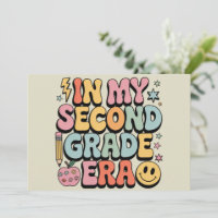 I Min Andra Klass Era 2:a Klass Lärare Tillbaka