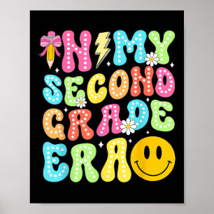 I Min Andra Klass Era Tillbaka Till Skolan 2:a Kla Poster