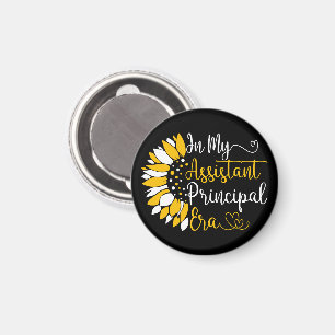 I min assistent Principal Era School Lacher Funny Magnet