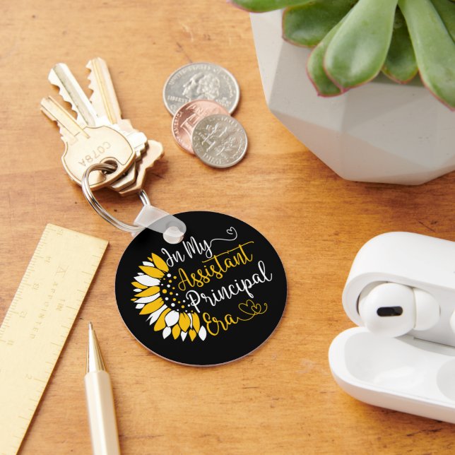 I min assistent Principal Era School Lacher Funny Nyckelring (Skrivbord)