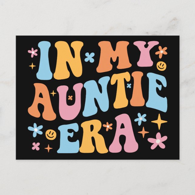 I min Auntie Era I Vykort (Framsida)