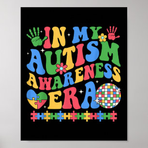 I min autismkunskap Era Retro Disco i april Poster