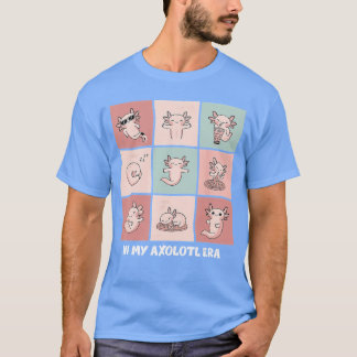 I Min Axolotl-era Salamander Söt Axolotl Pojkar Fl T Shirt