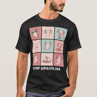 I Min Axolotl-era Salamander Söt Axolotl T Shirt