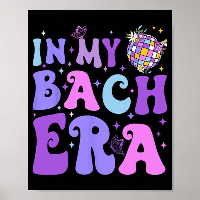 I Min Bach-era Bach-turné Disco Spennarbroll Bröll Poster (Framsidan)