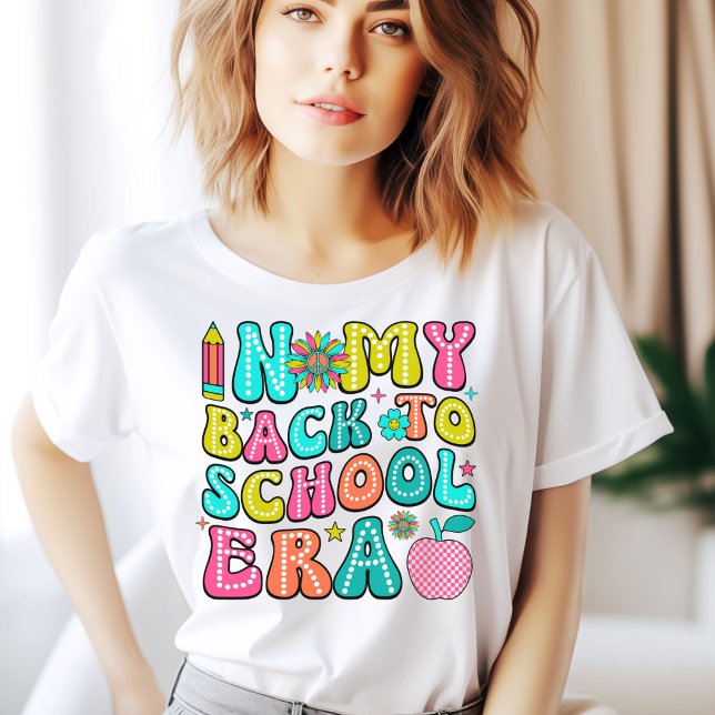 I min Back to school Era-lärartröja T Shirt (Skapare uppladdad)