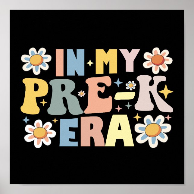 I min Back to school-lärare Student före K Poster (Framsidan)