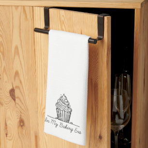 "I min Baking Era" Cupaka Hand plockade Sketch Kökshandduk