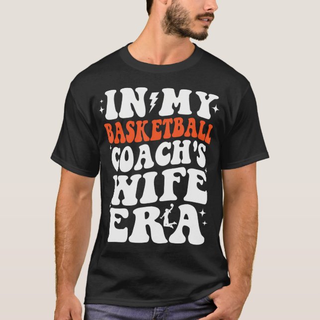 I min Basketball Coachs kuggträning... T Shirt (Framsida)