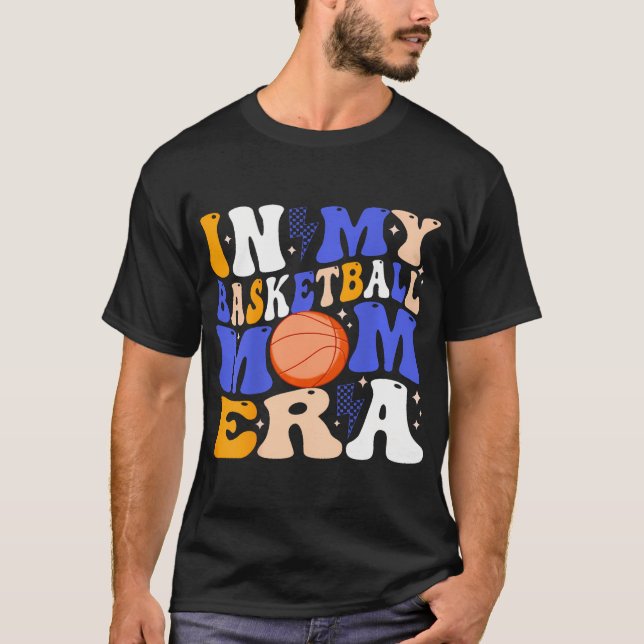 I min basketboll Mamma Era T Shirt (Framsida)