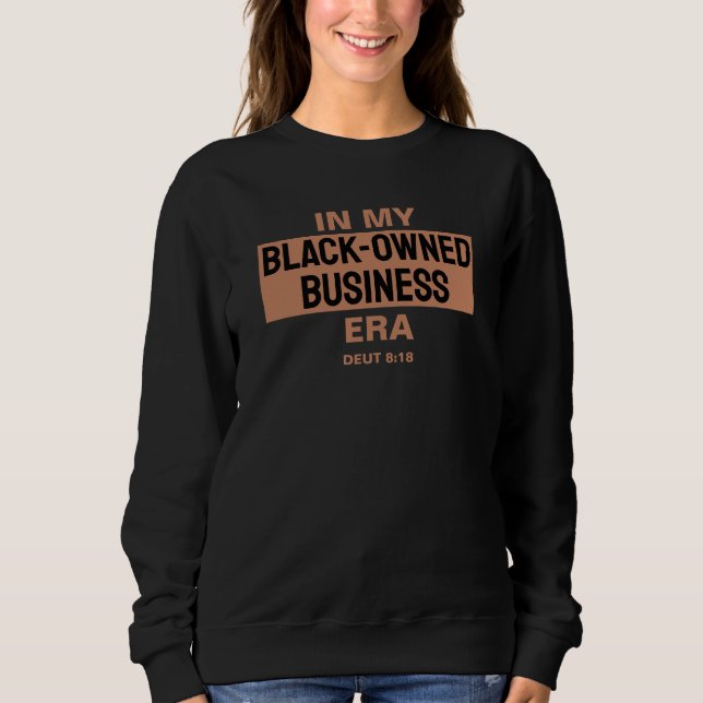 I MIN BLACK-ÄGDA AFFÄRSVERKSAMHET ERA Melanin T Shirt (Framsida)