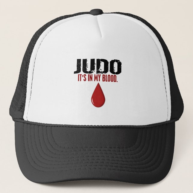 I min blodJUDO Truckerkeps (Framsida)