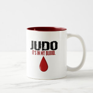 I min blodJUDO Två-Tonad Mugg