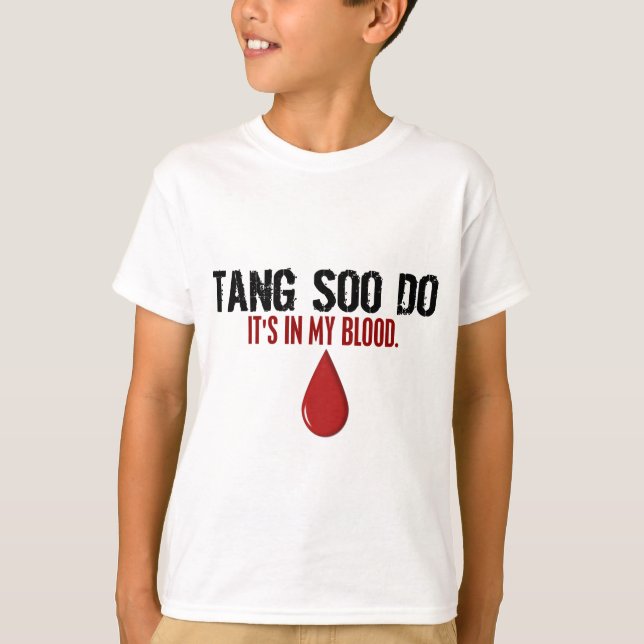 I min blodTANG SOO GÖR T-shirt (Framsida)
