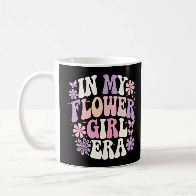 I Min Blomsterflicka-era Retro Groovy Blomma Kaffemugg (Vänster)
