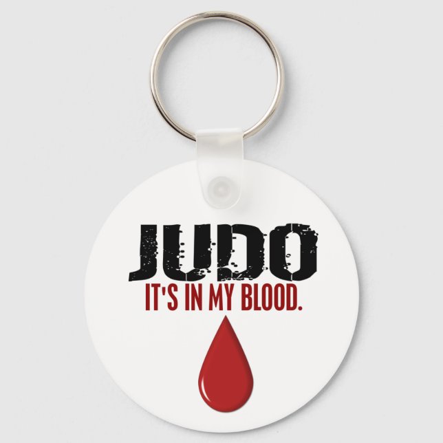 I min Blood JUDO Nyckelring (Framsida)