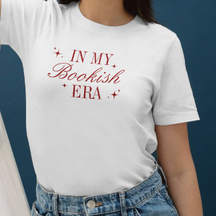 I Min Bokliga Era Röda Manuskript Bokälskare T Shirt
