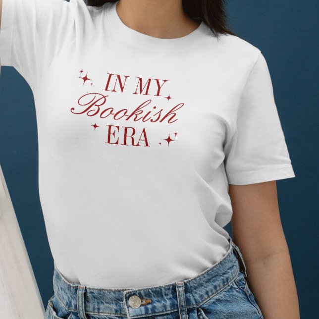 I Min Bokliga Era Röda Manuskript Bokälskare T Shirt (Skapare uppladdad)
