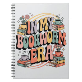 I min bokmask Era - Retro Groovy 70's Aesthetic Anteckningsbok