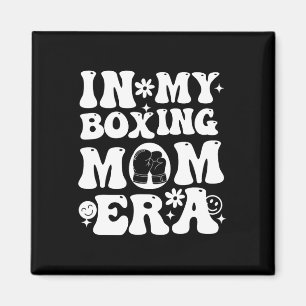 I min boxning Mamma Era Mamma Life-dag Vibes Boxin Magnet
