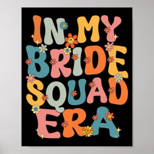 I Min Brudtidsålder Groovy Brudtroj Bröllop Poster