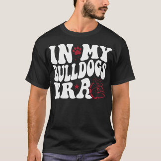 I min Bulldog Era för Red Bulldog Mascot Sports F T Shirt