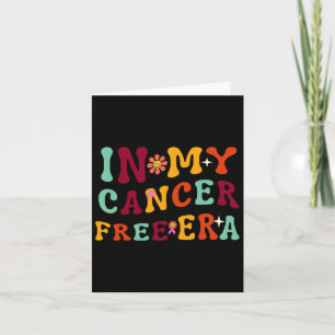 I min cancerfria era Survivor Breast Cancer Medvet Kort