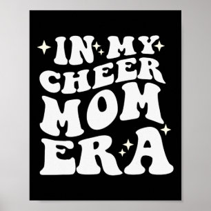I Min Cheer-Mamma-era Cheerleading Fotbollsmamma-s Poster