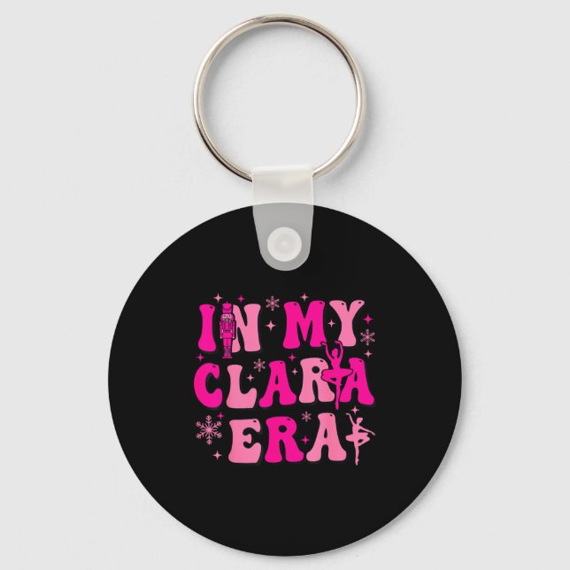 I Min Clara-era Nötknäpparbalett Clara Sockerplomm Nyckelring (Framsida)