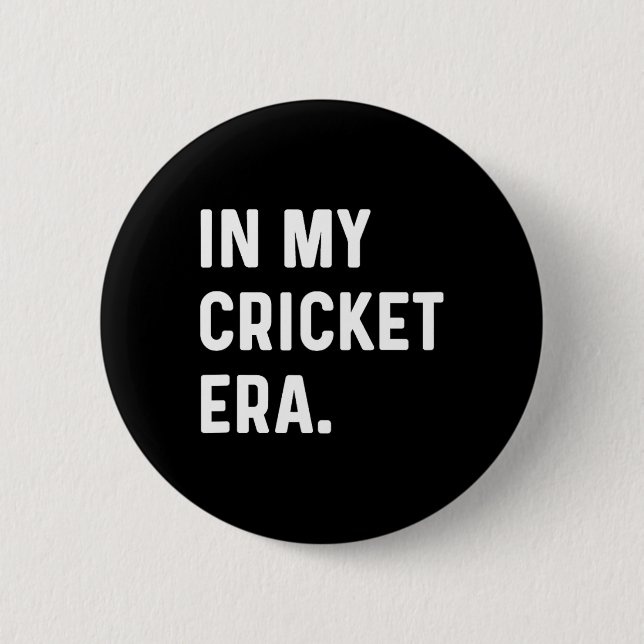 I Min Cricket-era - Pitch Wicket Sport Knapp (Framsida)