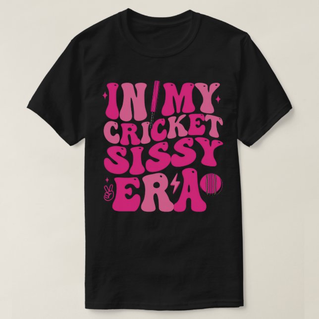 I min Cricket Sissy Era-matchningsfamilj T Shirt (Design framsida)