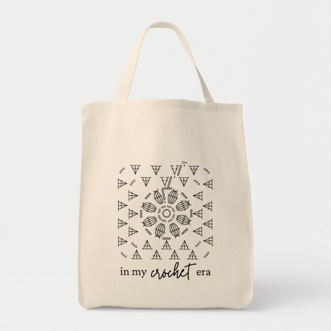I min Crochet Era Tygkasse (Framsidan)
