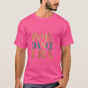 I min dansera Ballet Dancer Groovy Retro T Shirt