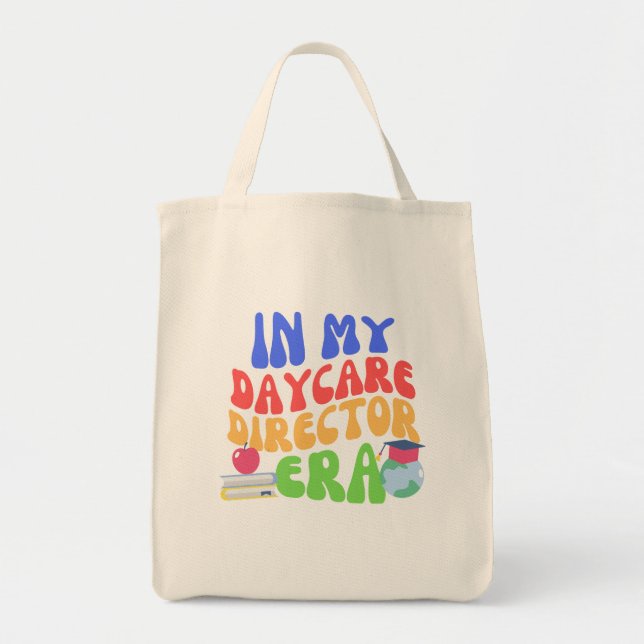 I min Daycare Director Era Tygkasse (Framsidan)