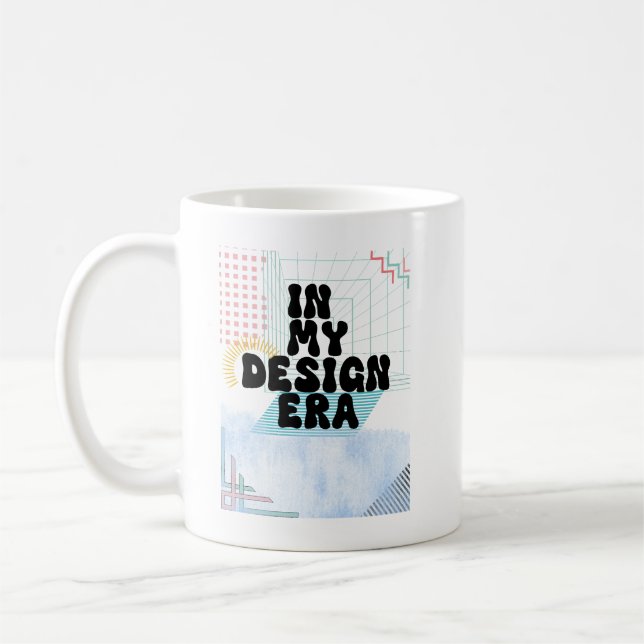 I min designera kaffemugg (Vänster)