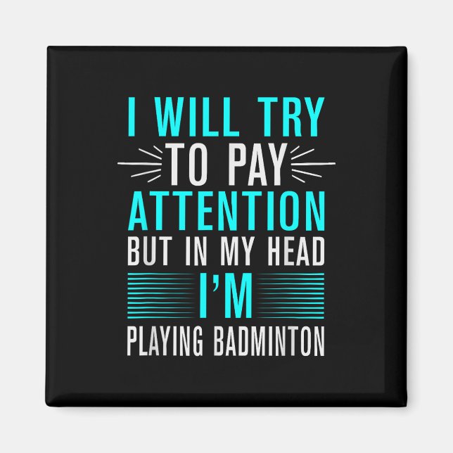 I min Dna Badminton Shuttle Racket Badminton P Magnet (Framsidan)