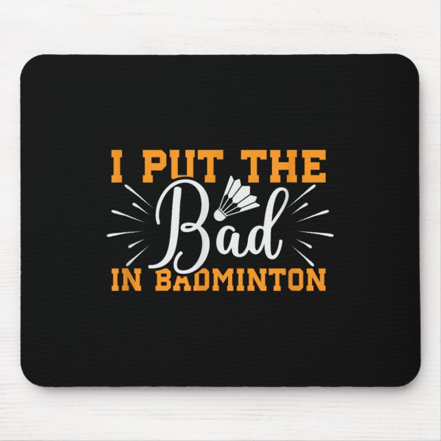 I min Dna Badminton Shuttle Racket Badminton P Musmatta (Framsidan)