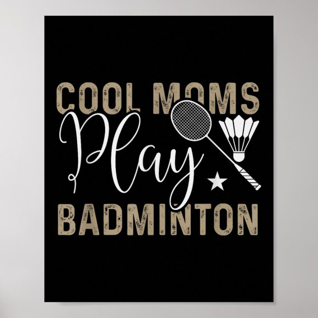 I min Dna Badminton Shuttle Racket Badminton P Poster (Framsidan)