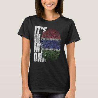 I min DNA Gambia Graphic för manar Women Gambia T Shirt