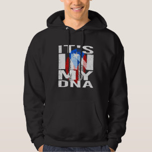 I min DNA - Puerto Rican - Puerto Rico i min D Hoodie