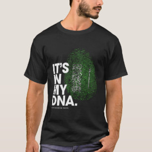 I min Dna Saudiarabien Flagga Shirt Saudiarabien T
