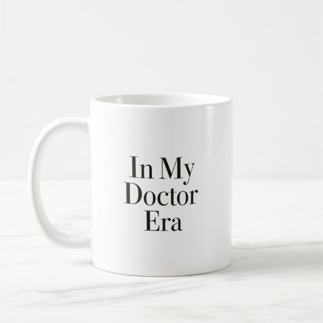I Min Doktors Era Kaffemugg (Vänster)