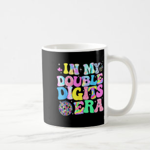 I Min Dubbla Siffrors Era Retro 10 År Gammal 10-år Kaffemugg