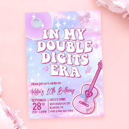 I min Dubbla skriver Era-födelsedag Inbjudningar