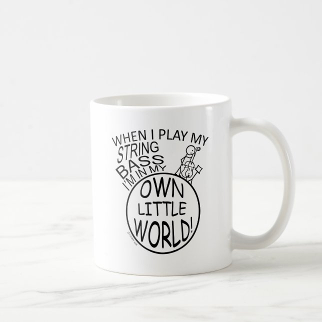 I min egen lilla World Strass Bass Kaffemugg (Höger)