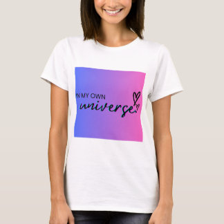 I min egen Universe T-shirt
