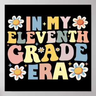 I min elfte Klass-eran Back to school Poster