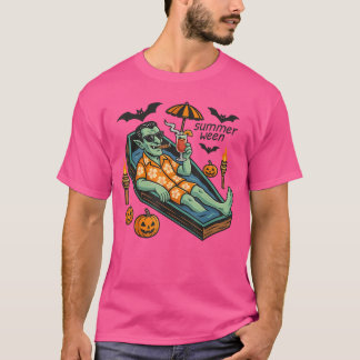 I Min Era Av Sommarween-vibbar Rolig Sommarlov O T Shirt