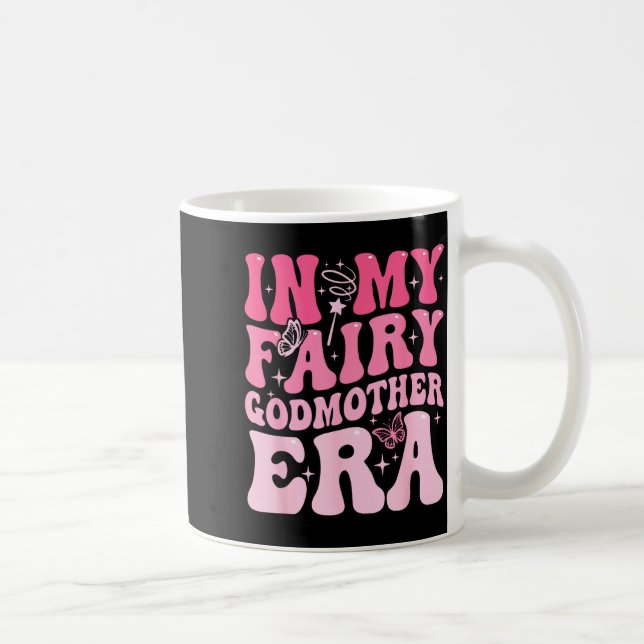 I min era som älsklig fadder mors dag  kaffemugg (Höger)