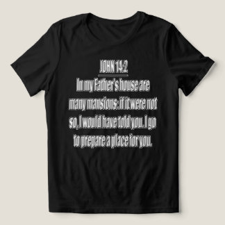 I Min Faders Hus Johannes 14 2 KJV T Shirt